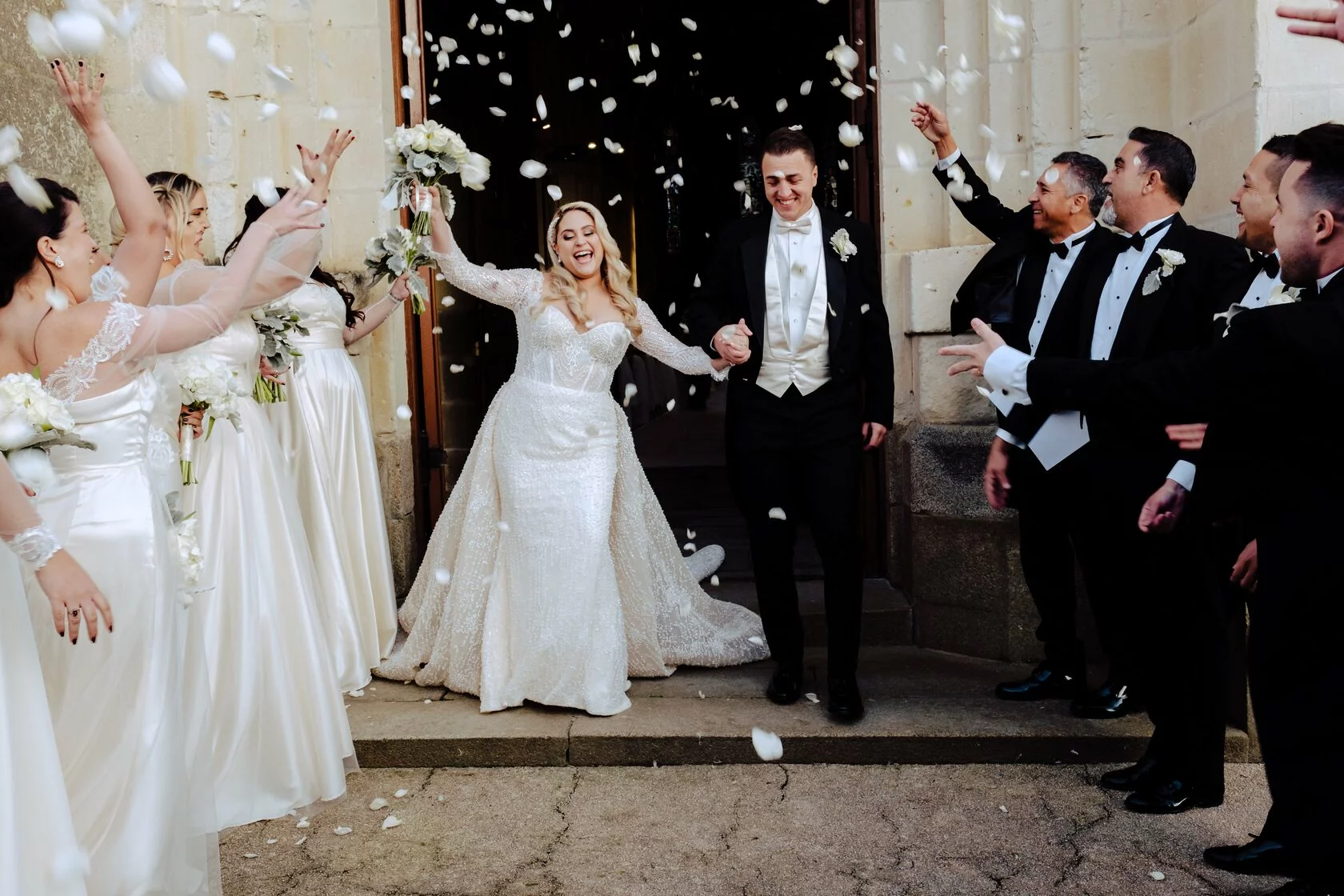 Chateau-Challain-french-wedding-ceremony