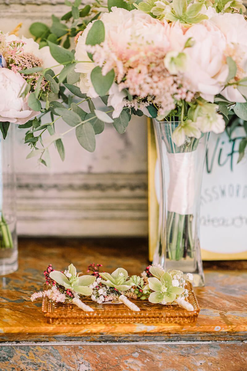 French wedding bouquet