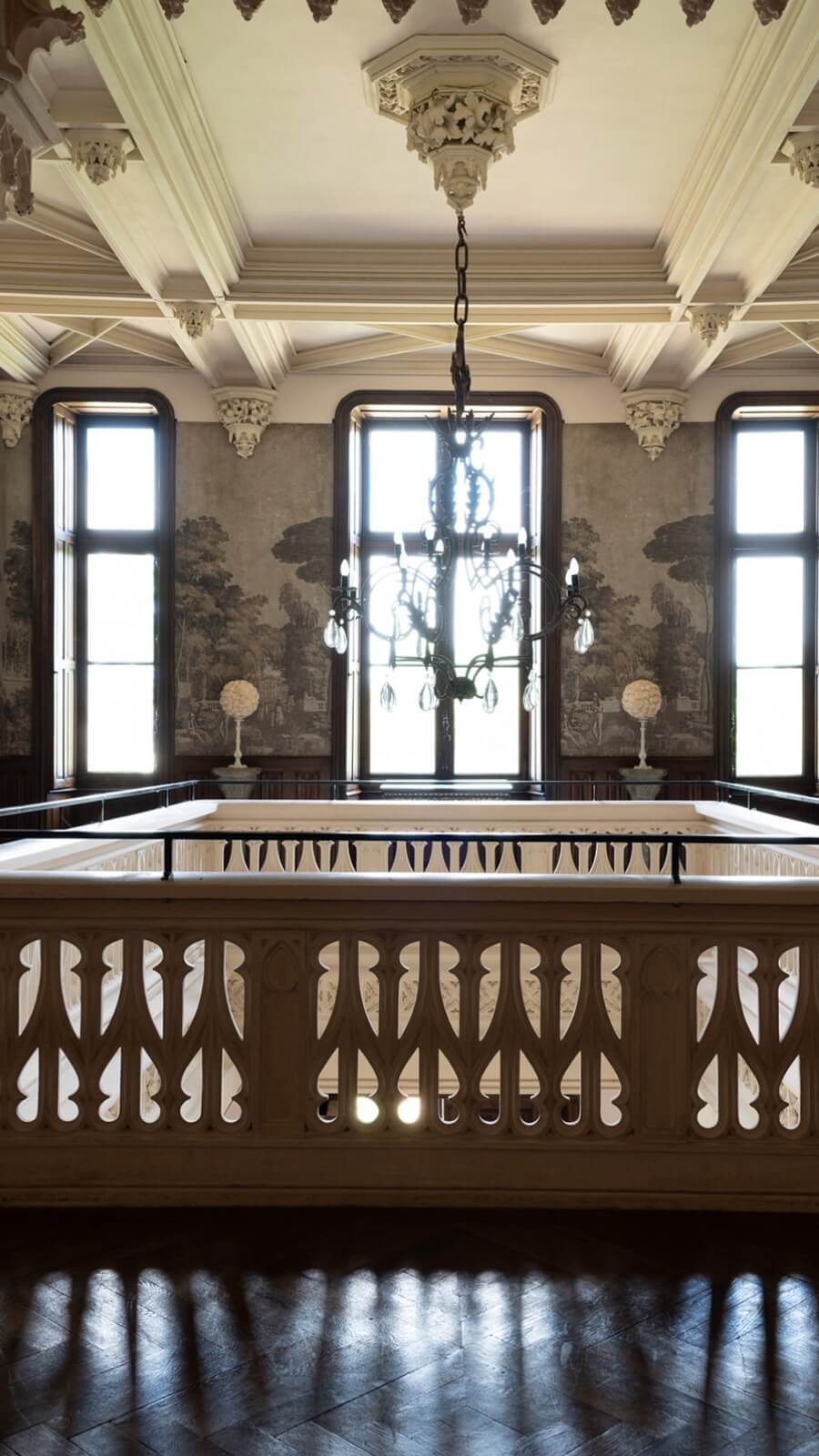 inside the fairytale wedding venue, Château Challain.
