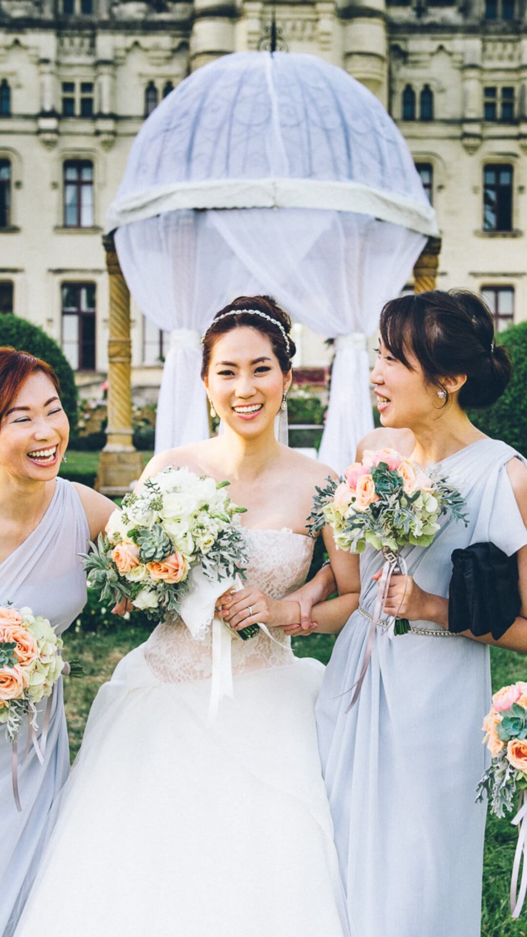brides shares the moment and her castle wedding review